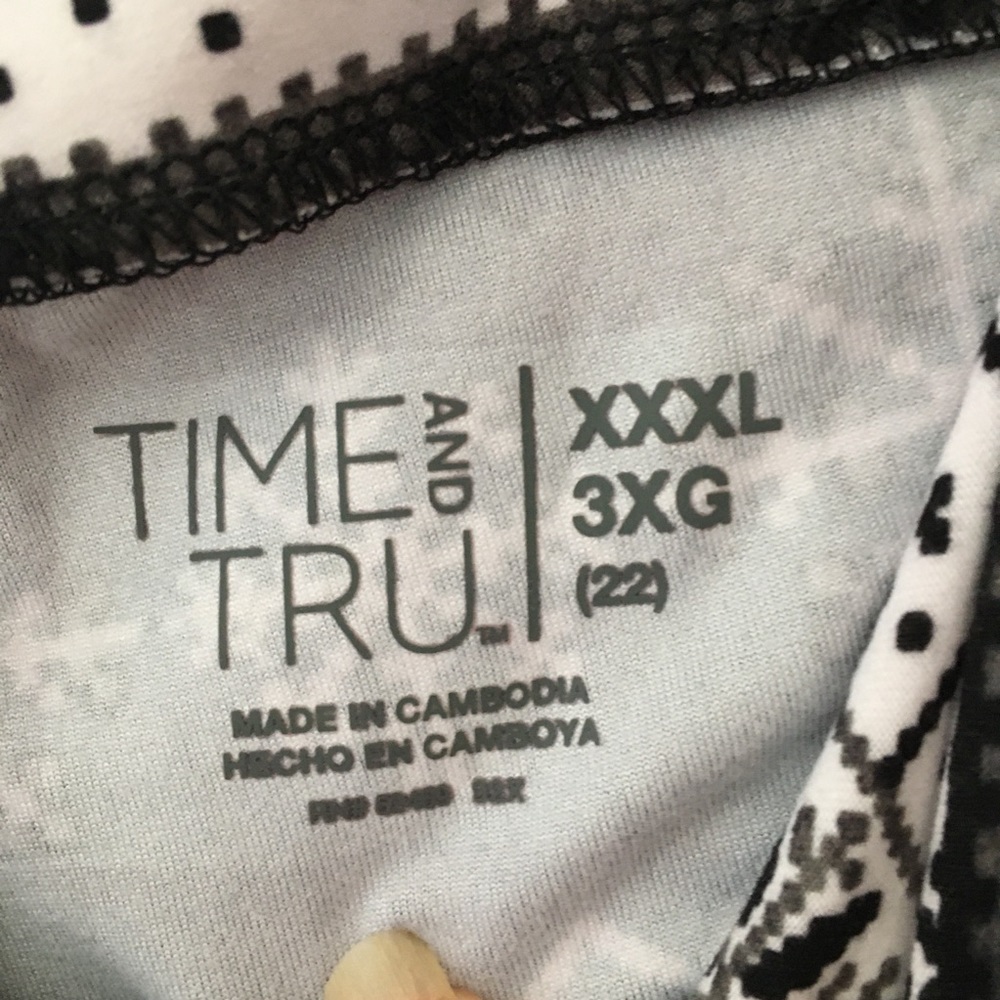 FINAL MARKDOWN Time and tru fleece slacks xxxl - Picture 4 of 4
